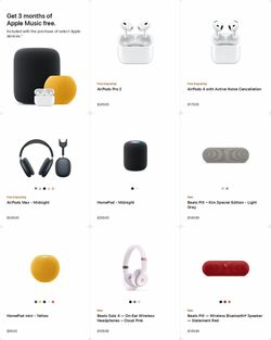 Weekly ad Apple 10/07/2024 - 10/16/2024