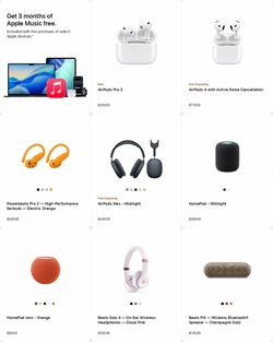 Weekly ad Apple 09/08/2025 - 09/17/2025