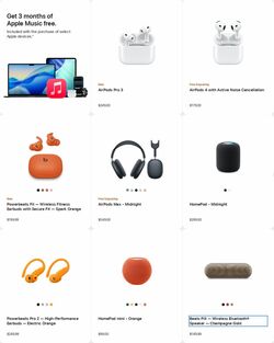 Weekly ad Apple 12/22/2025 - 12/31/2025