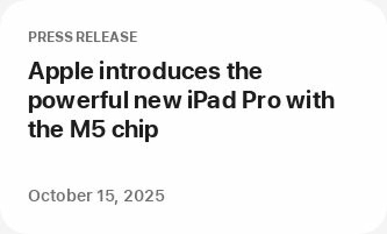 Weekly ad Apple 11/03/2025 - 11/12/2025