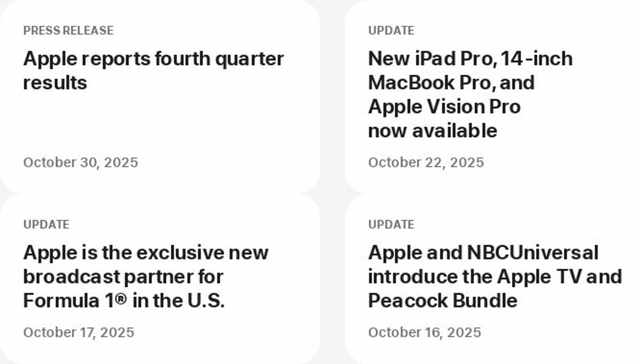 Weekly ad Apple 11/03/2025 - 11/12/2025