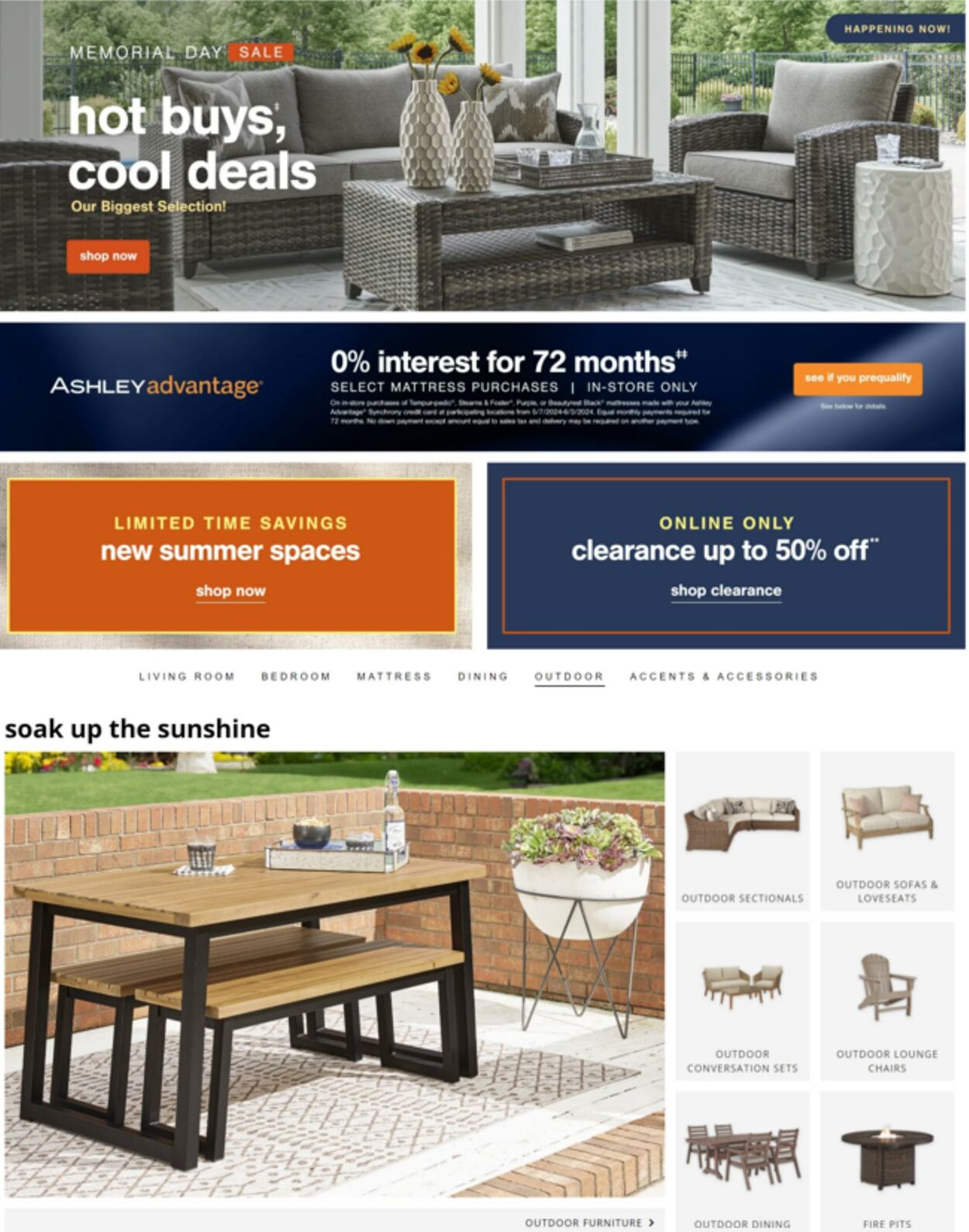 Ashley Furniture Promotional weekly ads