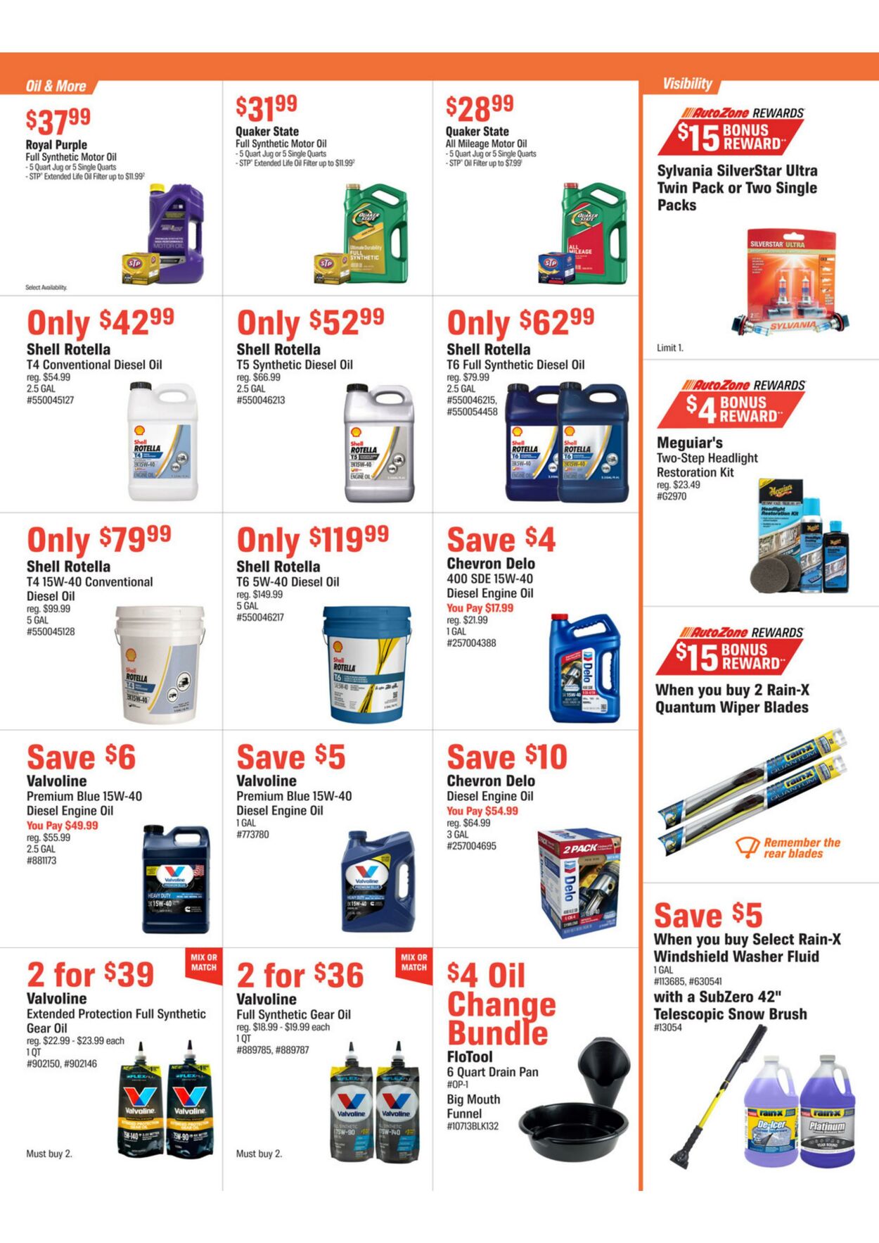 Weekly ad AutoZone 12/31/2024 - 02/10/2025