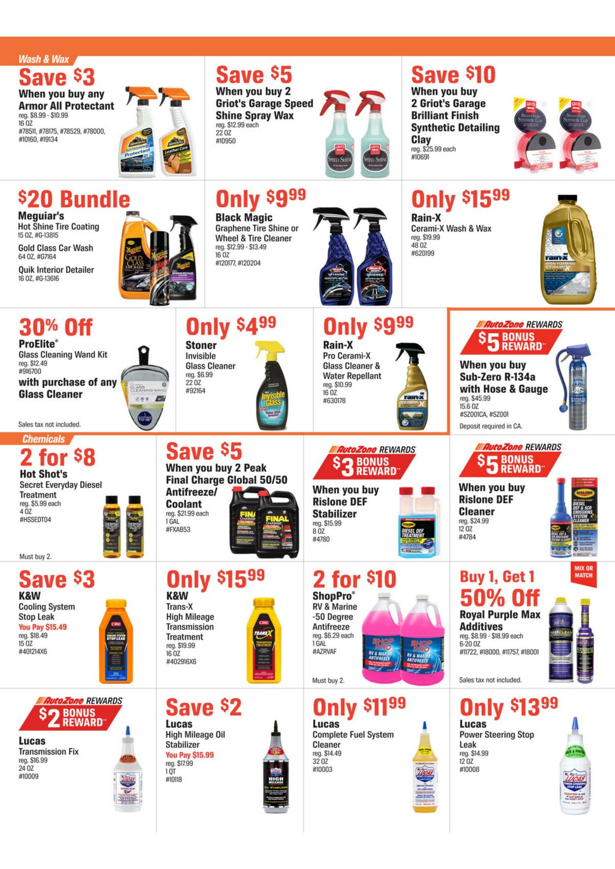 Weekly ad AutoZone 09/24/2024 - 10/21/2024