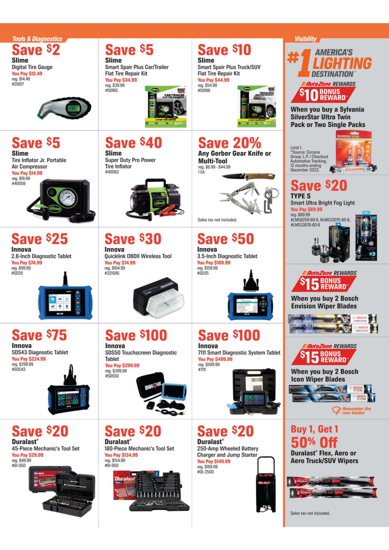 Weekly ad AutoZone 11/19/2024 - 12/30/2024