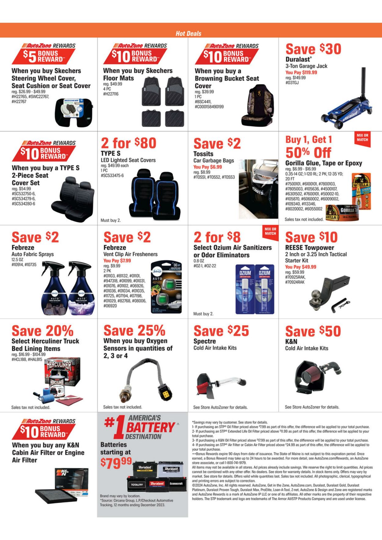 Weekly ad AutoZone 11/19/2024 - 12/30/2024