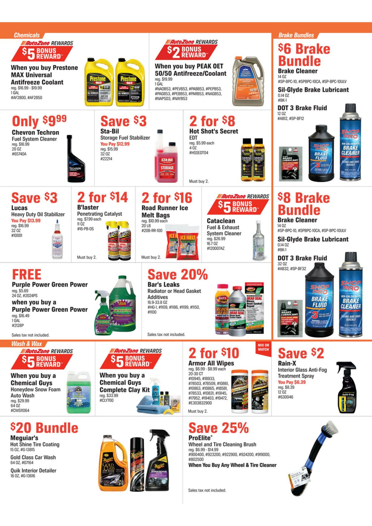 Weekly ad AutoZone 11/19/2024 - 12/30/2024