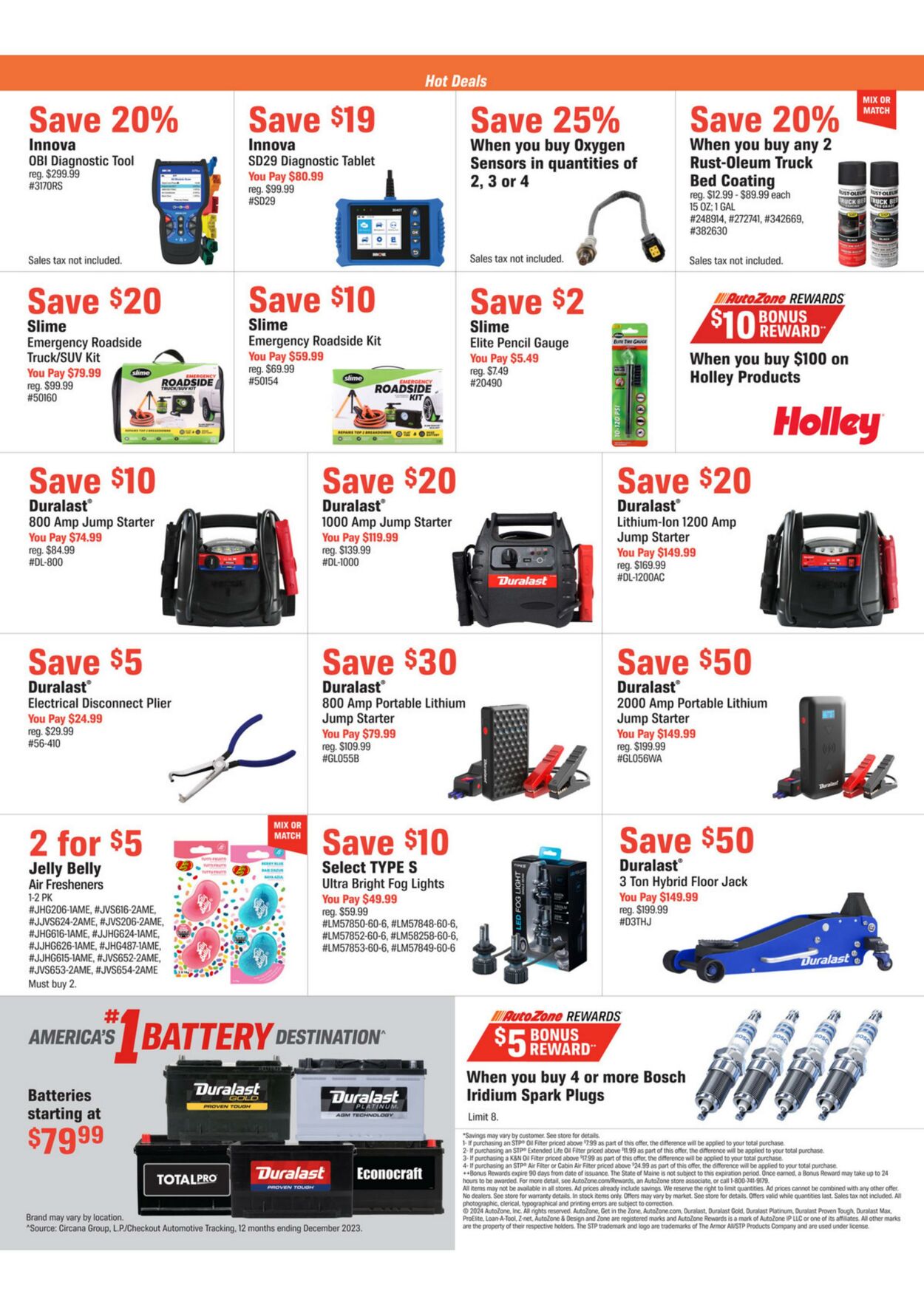 Weekly ad AutoZone 10/22/2024 - 11/18/2024