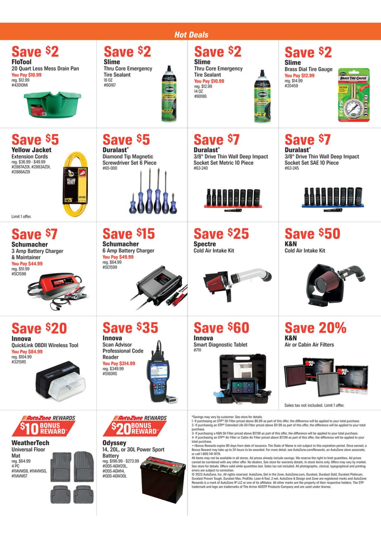 Weekly ad AutoZone 06/27/2023 - 07/24/2023