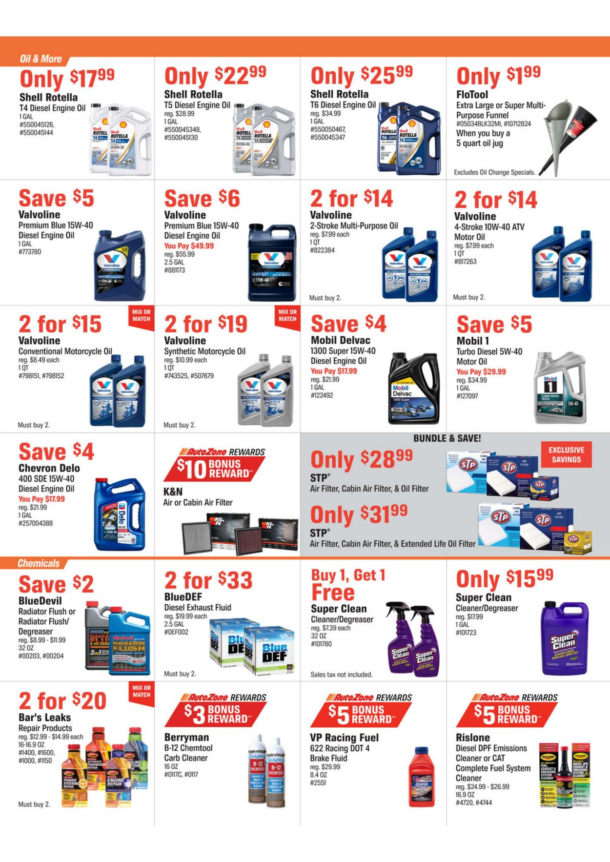 Weekly ad AutoZone 07/23/2024 - 08/26/2024