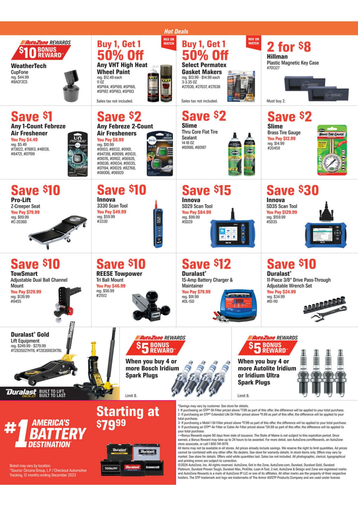 Weekly ad AutoZone 07/23/2024 - 08/26/2024