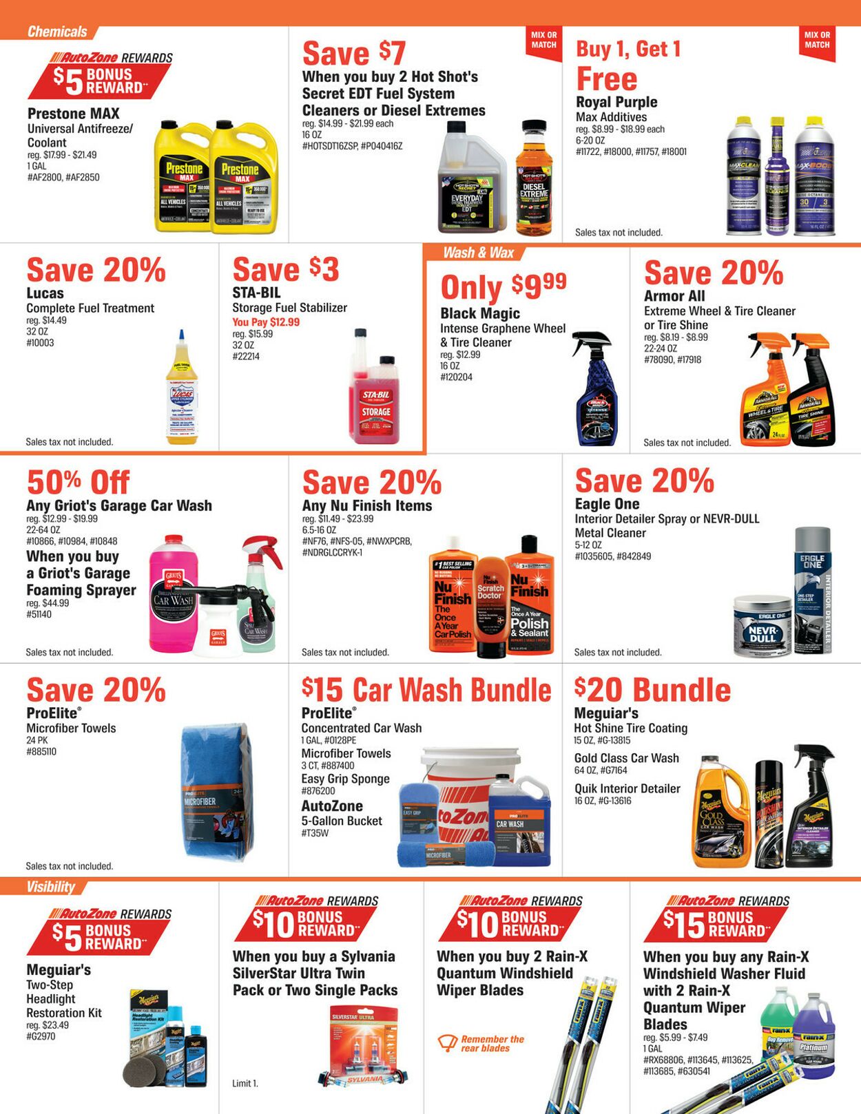 Weekly ad AutoZone 10/21/2025 - 11/17/2025