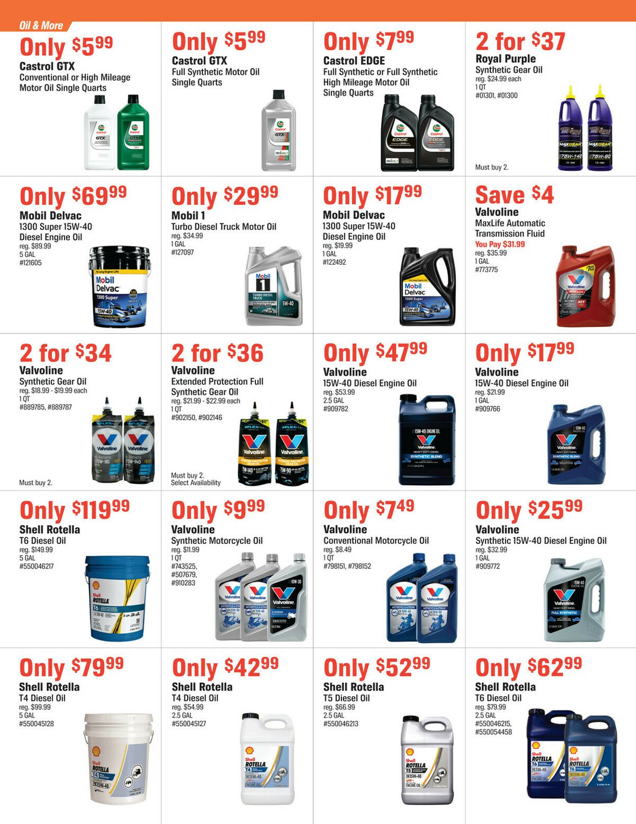 Weekly ad AutoZone 10/21/2025 - 11/17/2025