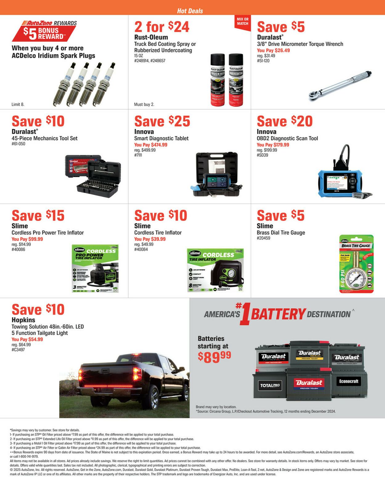 Weekly ad AutoZone 10/21/2025 - 11/17/2025