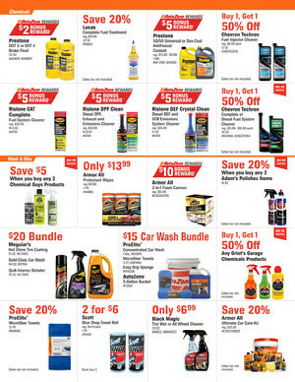 Weekly ad AutoZone 08/26/2025 - 09/22/2025