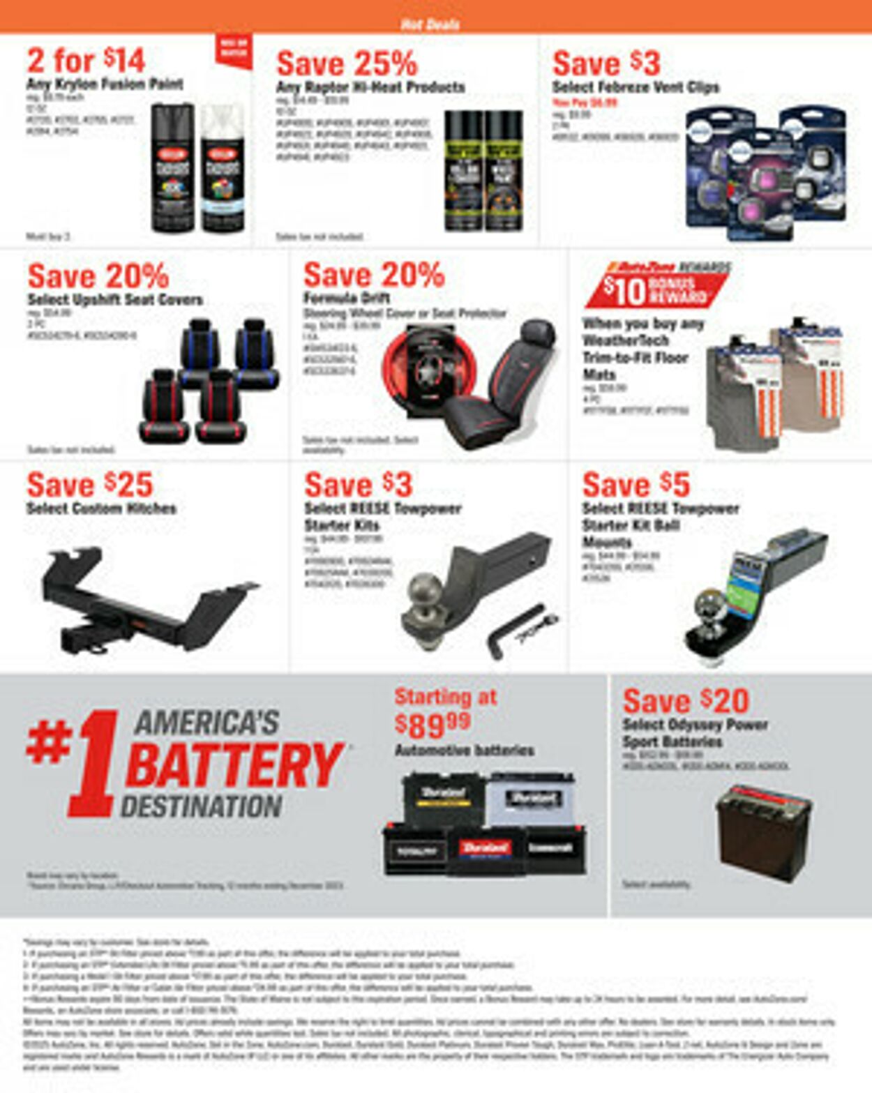 Weekly ad AutoZone 06/03/2025 - 06/30/2025