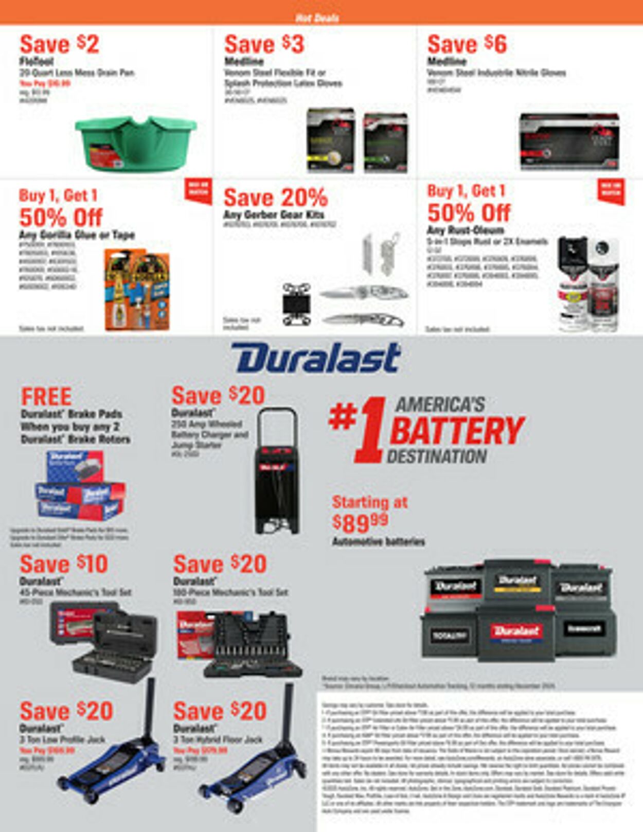 Weekly ad AutoZone 07/01/2025 - 07/28/2025