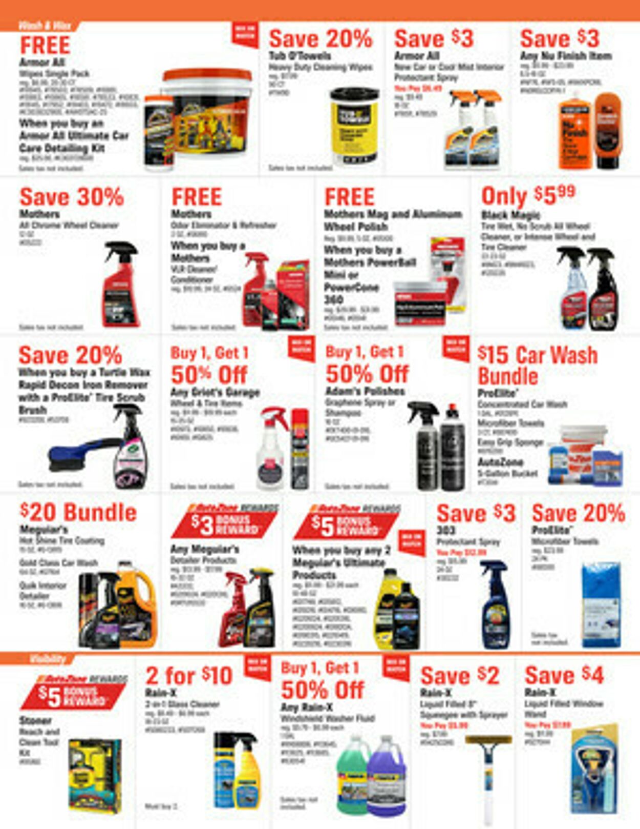 Weekly ad AutoZone 07/01/2025 - 07/28/2025