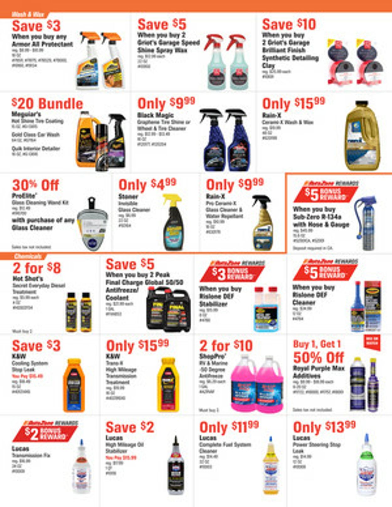 Weekly ad AutoZone 09/24/2024 - 10/21/2024