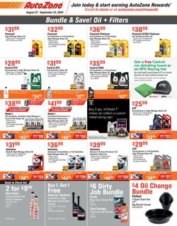 Weekly ad AutoZone 09/24/2024 - 10/21/2024