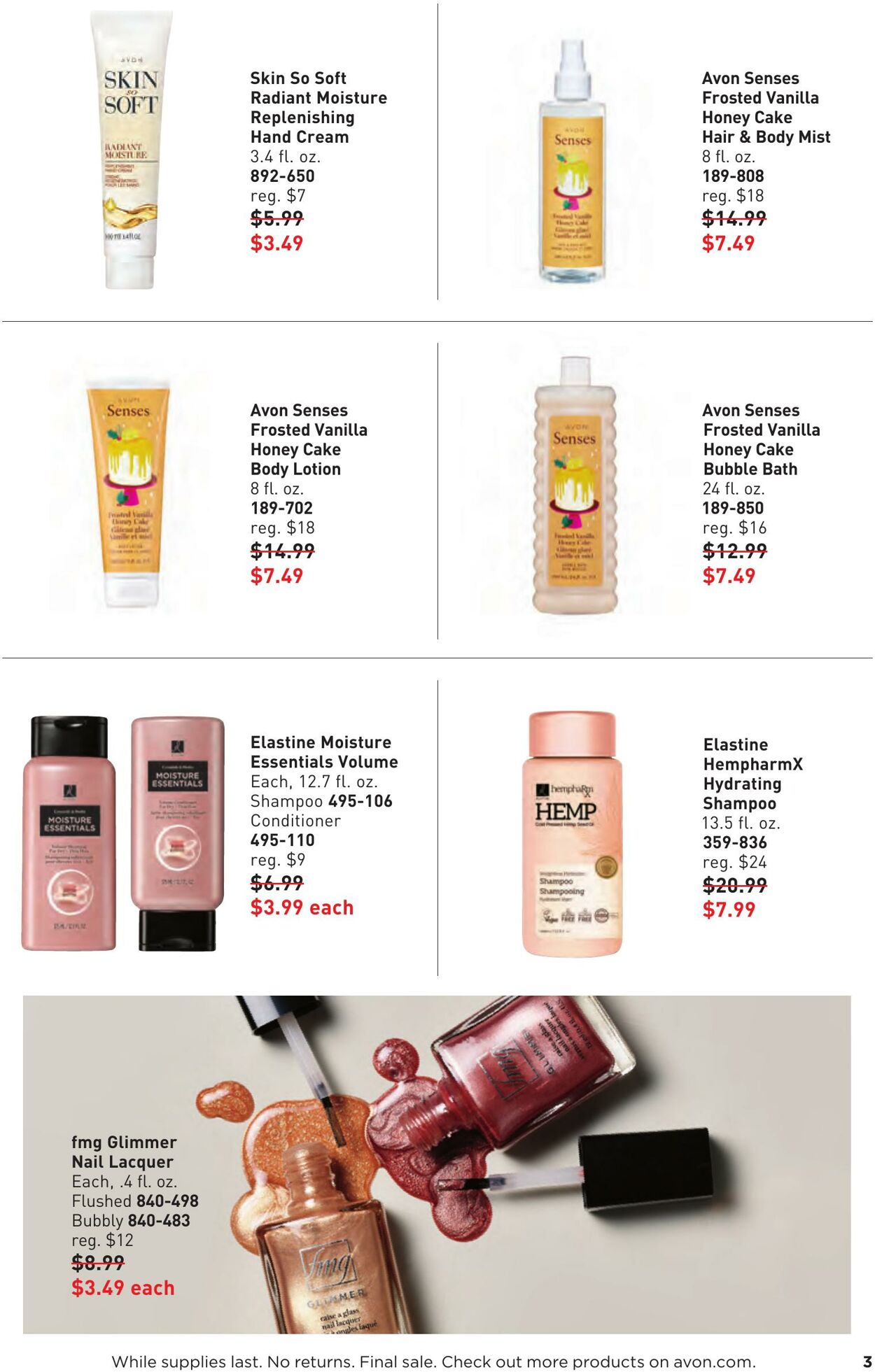 Weekly ad Avon 08/01/2025 - 08/31/2025