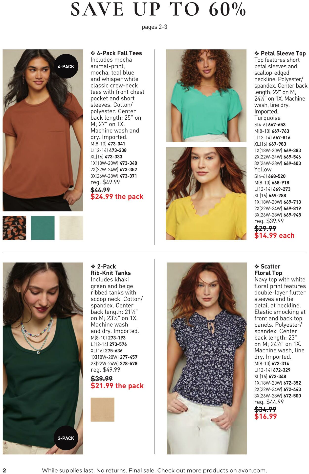 Weekly ad Avon 12/01/2025 - 12/31/2025