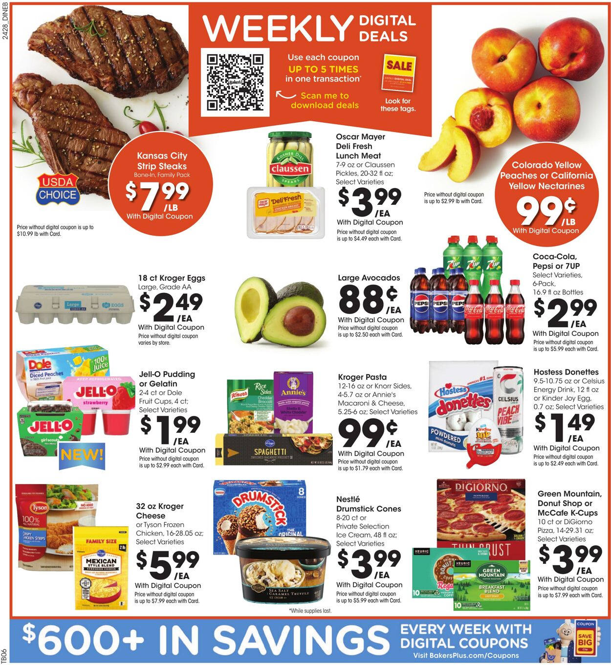 Weekly ad Baker's 08/14/2024 - 08/20/2024