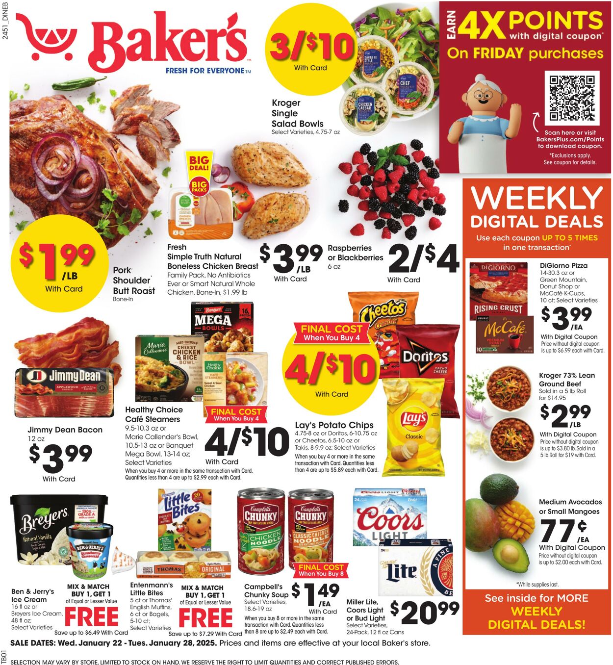 Weekly ad Baker's 01/22/2025 - 01/28/2025