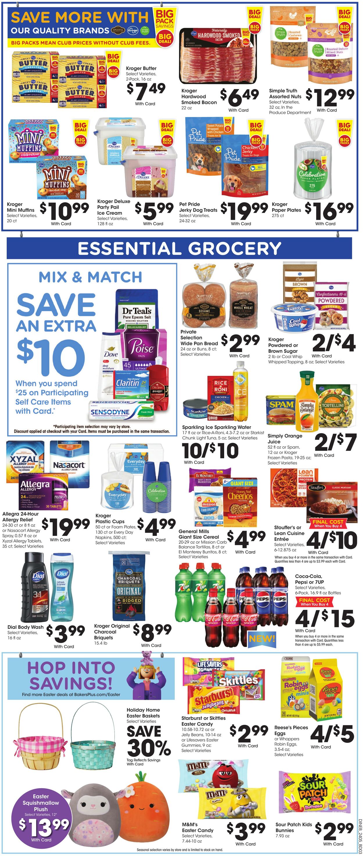 Weekly ad Baker's 03/06/2024 - 03/12/2024