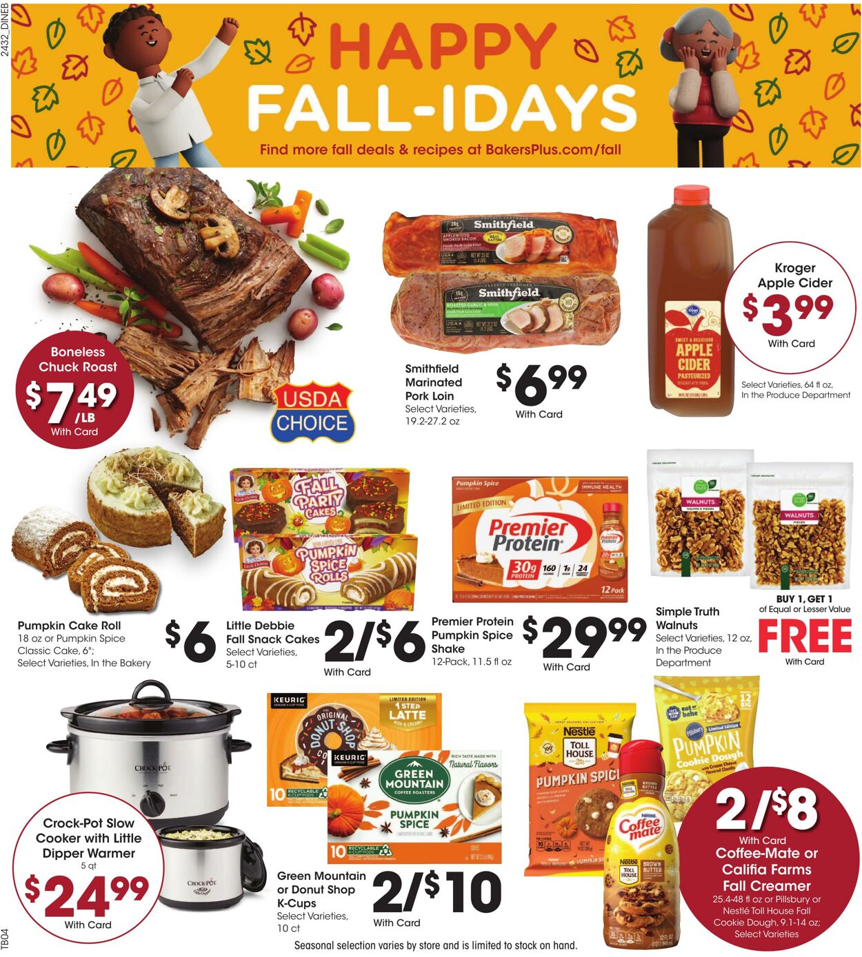 Weekly ad Baker's 09/11/2024 - 09/17/2024