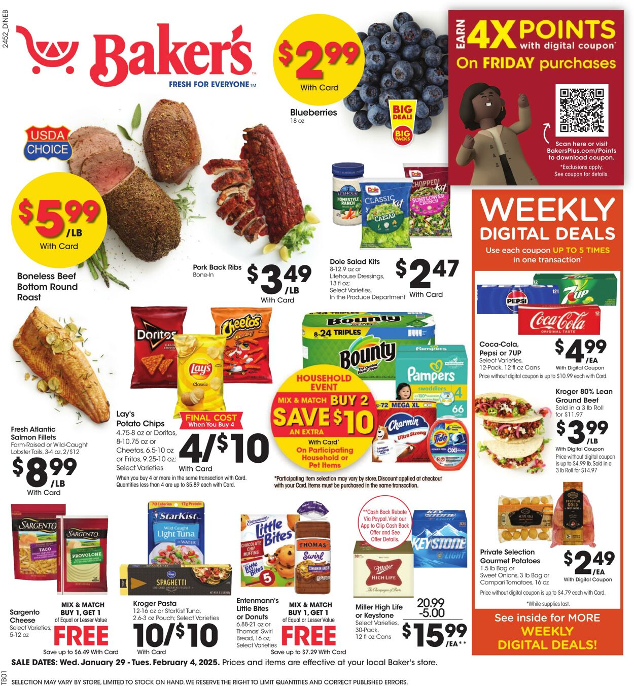 Weekly ad Baker's 01/29/2025 - 02/04/2025