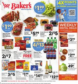 Weekly ad Baker's 11/29/2024 - 12/03/2024