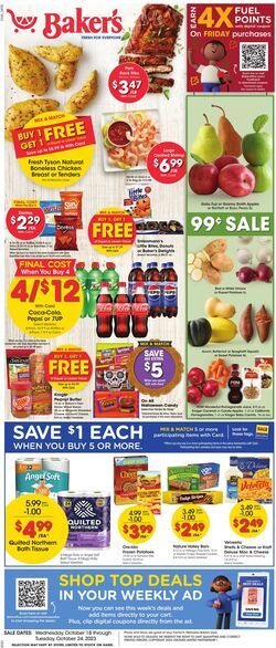 Weekly ad Baker's 10/18/2023 - 10/24/2023
