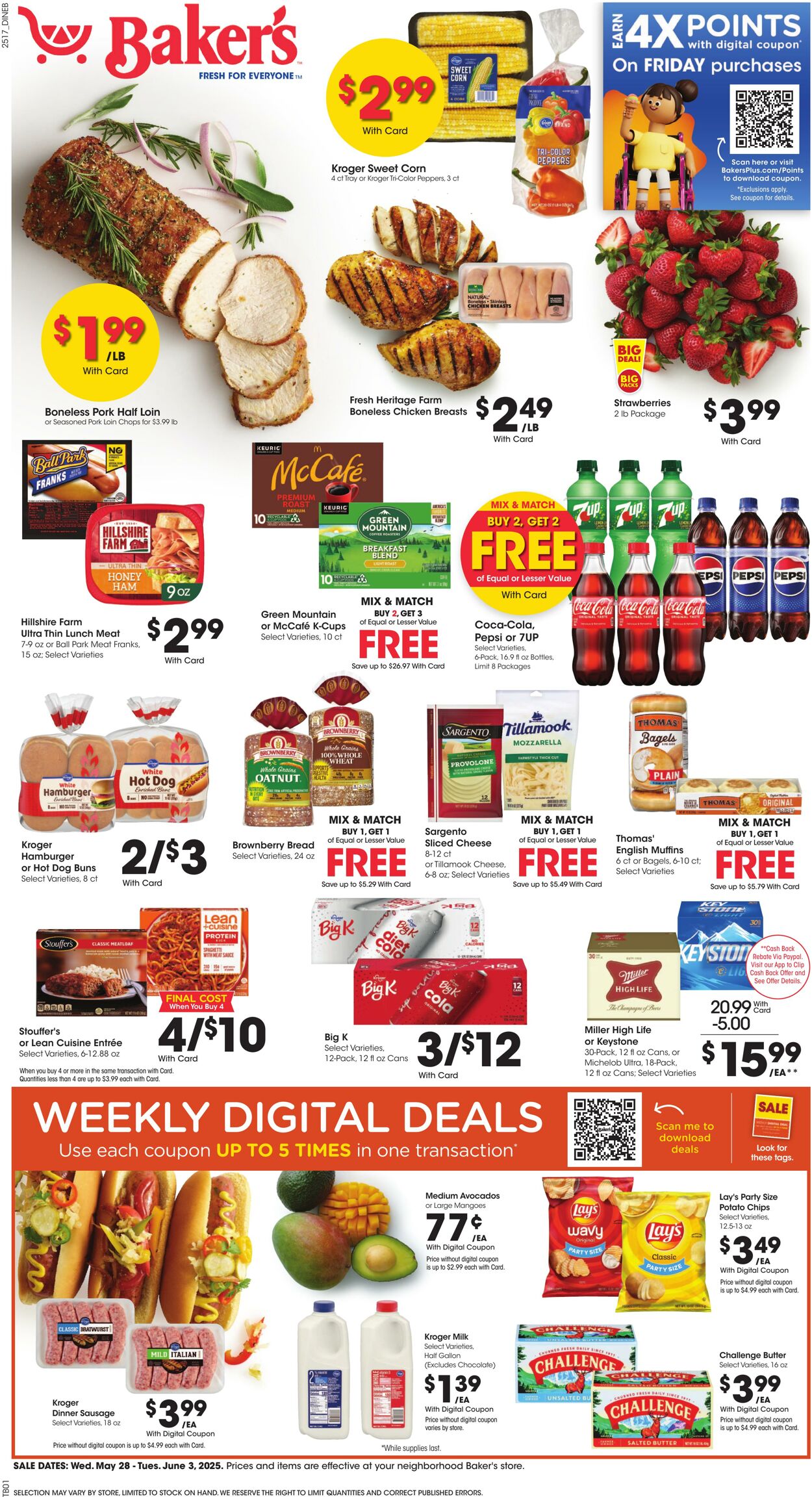 Weekly ad Baker's 05/28/2025 - 06/03/2025