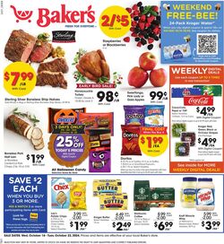 Weekly ad Baker's 10/30/2024 - 11/05/2024