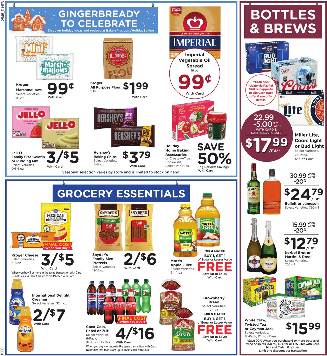 Weekly ad Baker's 12/10/2025 - 12/16/2025