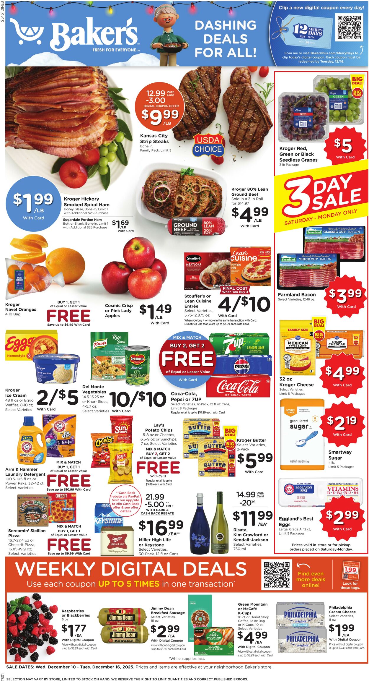 Weekly ad Baker's 12/10/2025 - 12/16/2025