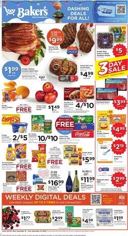 Weekly ad Baker's 12/10/2025 - 12/16/2025