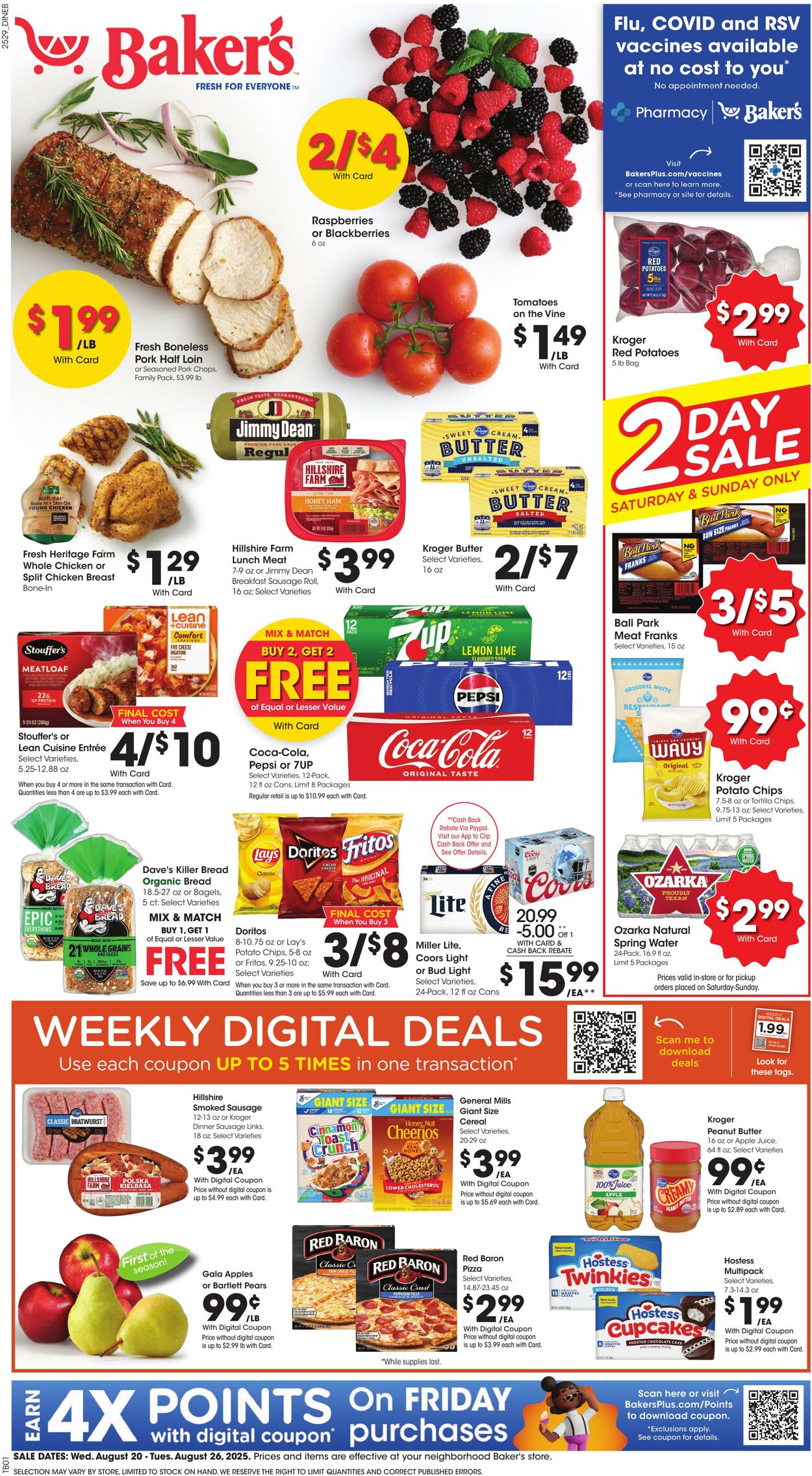 Weekly ad Baker's 08/20/2025 - 08/26/2025