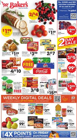 Weekly ad Baker's 08/20/2025 - 08/26/2025