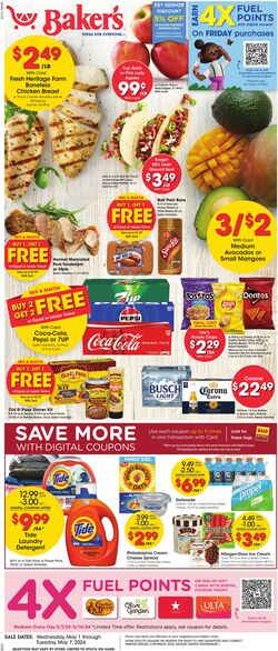 Weekly ad Baker's 05/01/2024 - 05/07/2024