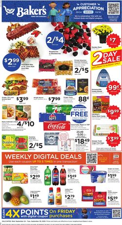 Weekly ad Baker's 12/03/2025 - 12/09/2025
