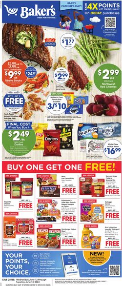 Weekly ad Baker's 05/29/2024 - 06/04/2024