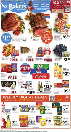 Weekly ad Baker's 12/17/2025 - 12/25/2025