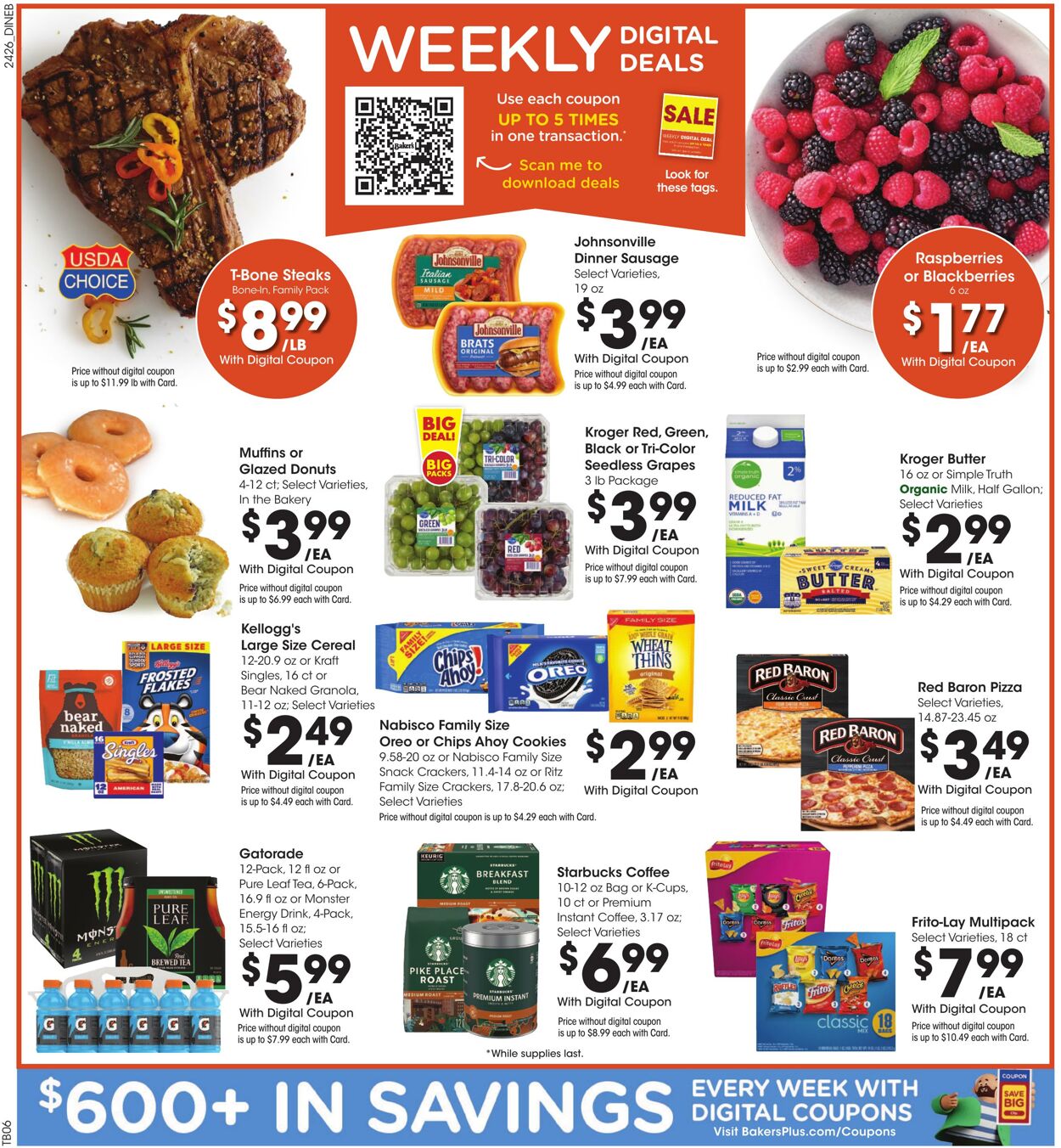 Weekly ad Baker's 07/31/2024 - 08/06/2024