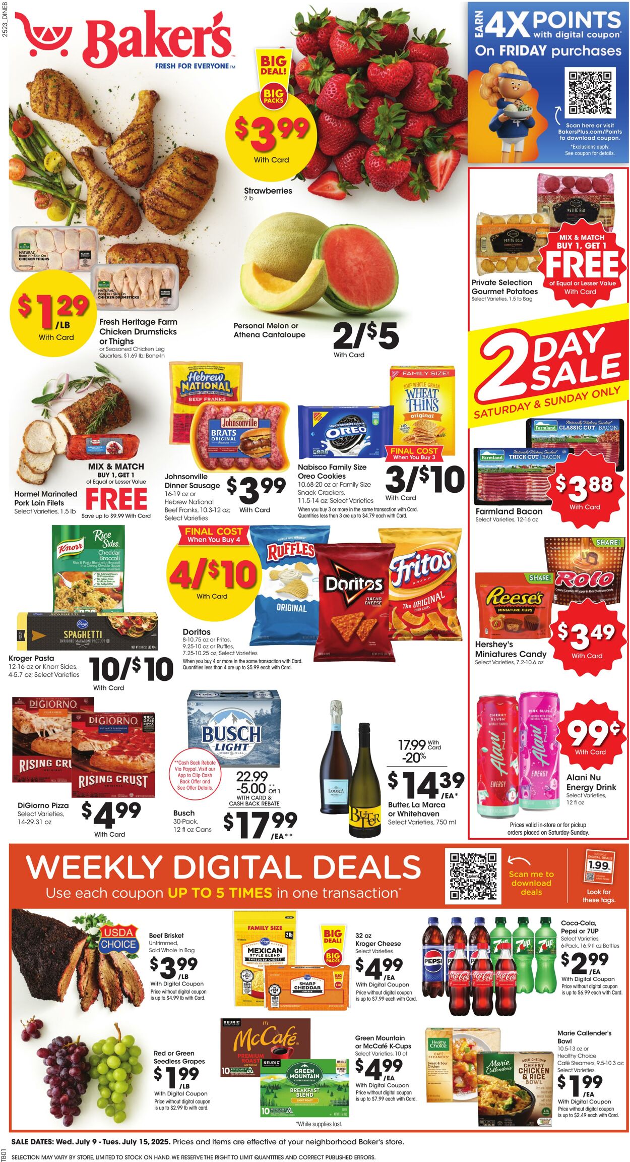 Weekly ad Baker's 07/09/2025 - 07/15/2025