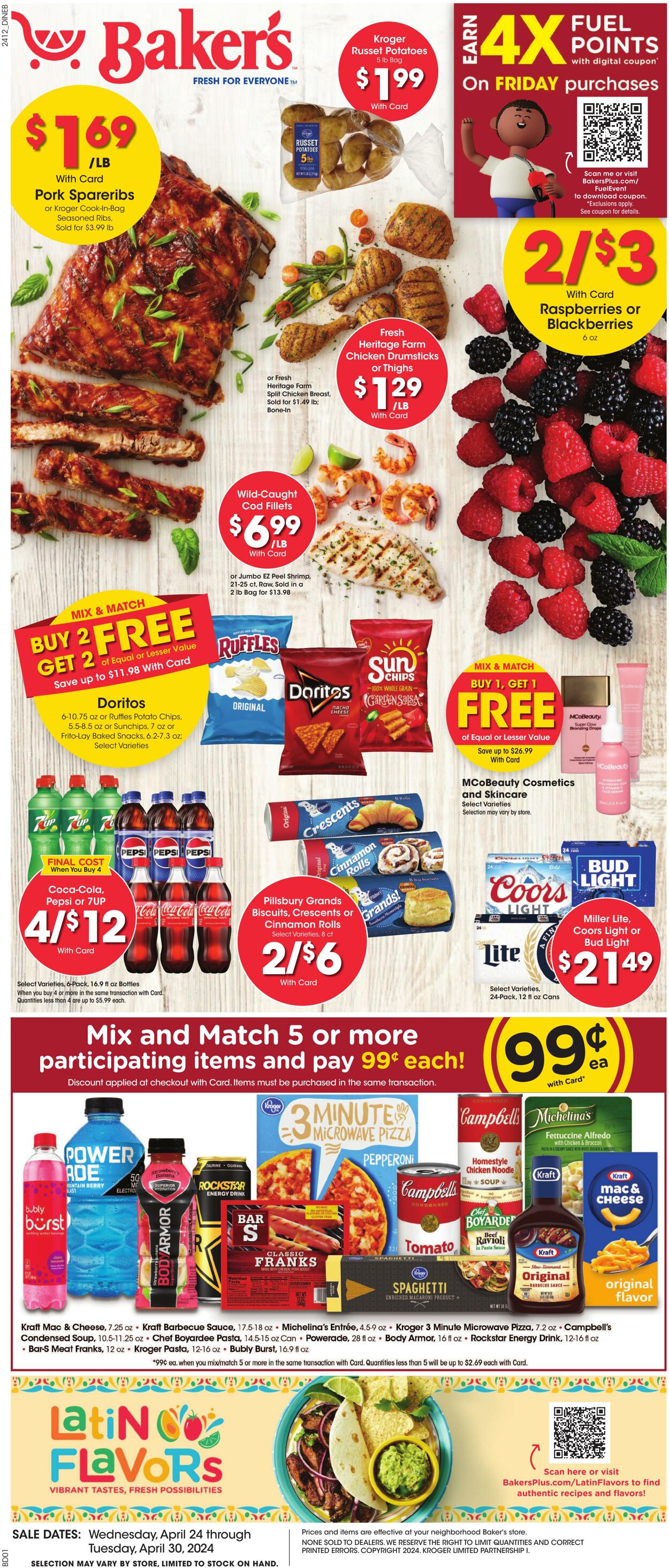 Baker's Promotional weekly ads