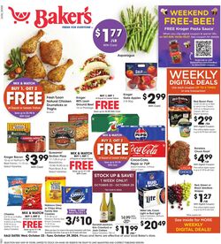 Weekly ad Baker's 10/23/2024 - 10/29/2024