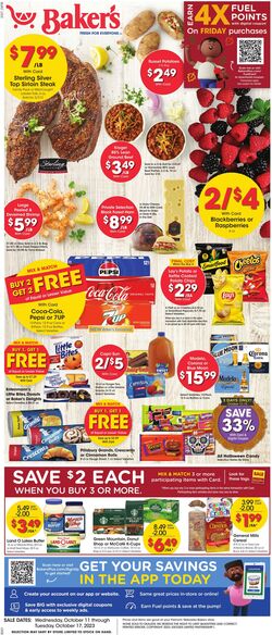 Weekly ad Baker's 10/11/2023 - 10/17/2023
