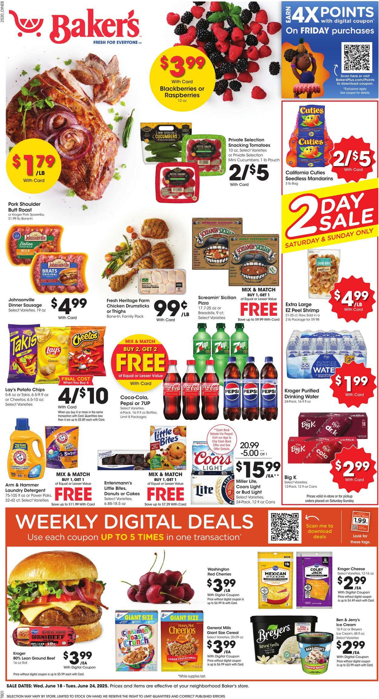 Weekly ad Baker's 06/18/2025 - 06/24/2025